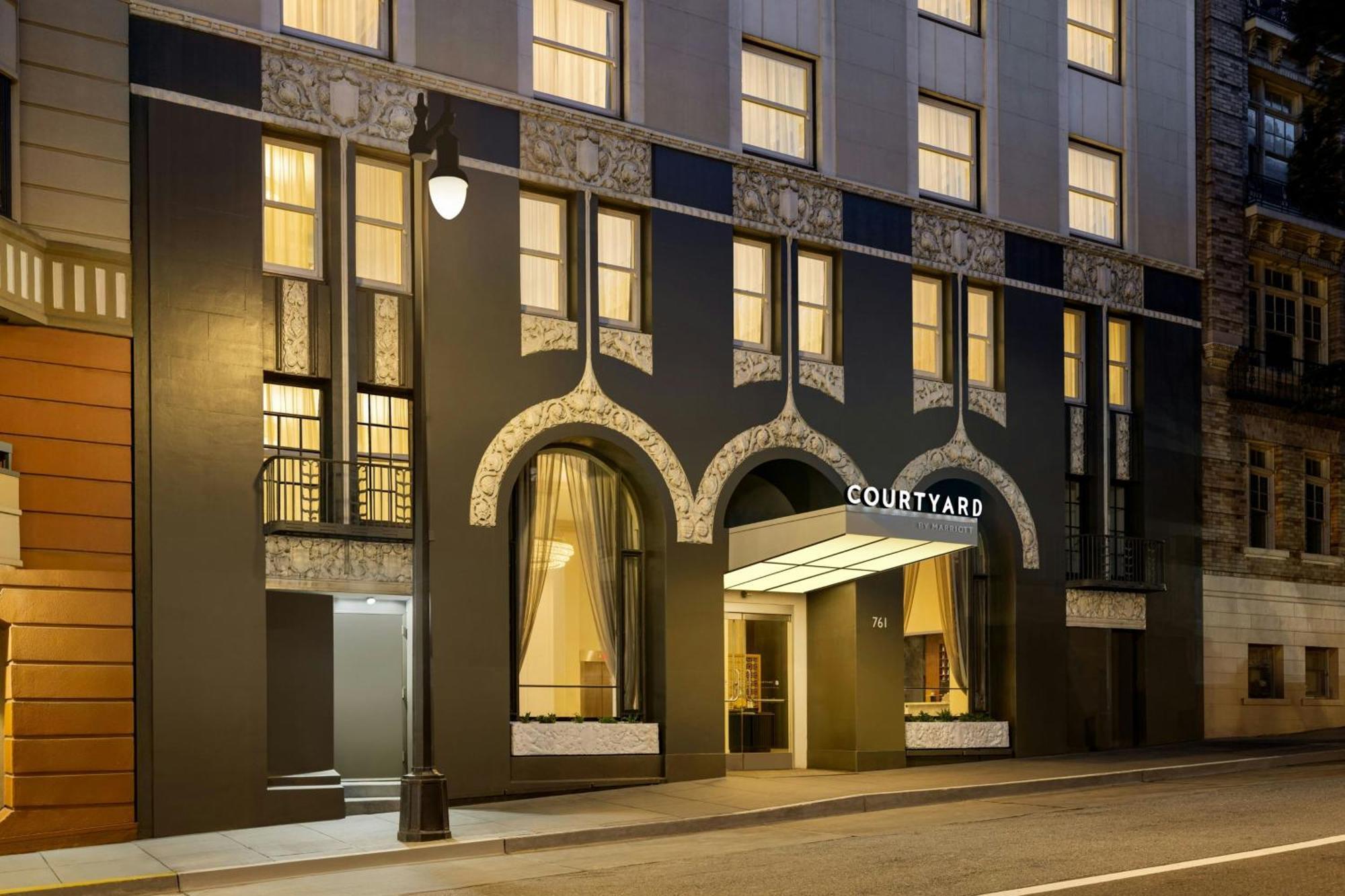 Отель Courtyard By Marriott San Francisco Union Square Экстерьер фото